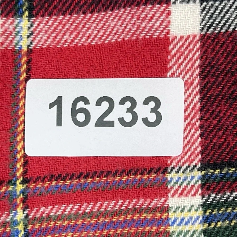 Polo Ralph Lauren Button-Down Mens L Red Plaid Flannel EUC